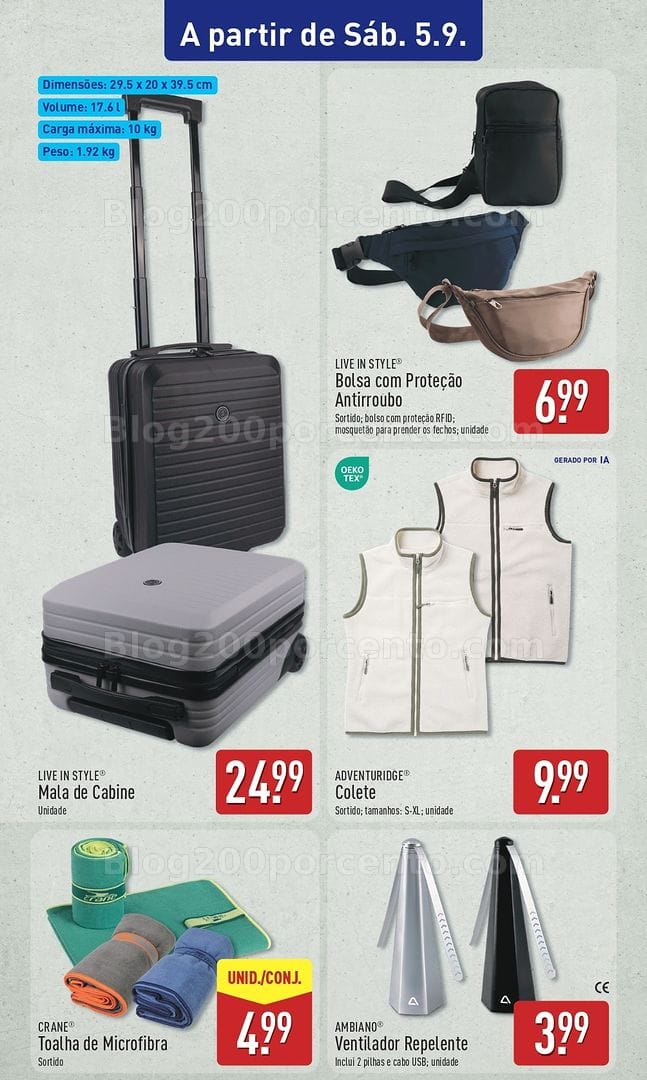 Antevisão Folheto ALDI Promoções de 31 agosto a 6 setembro